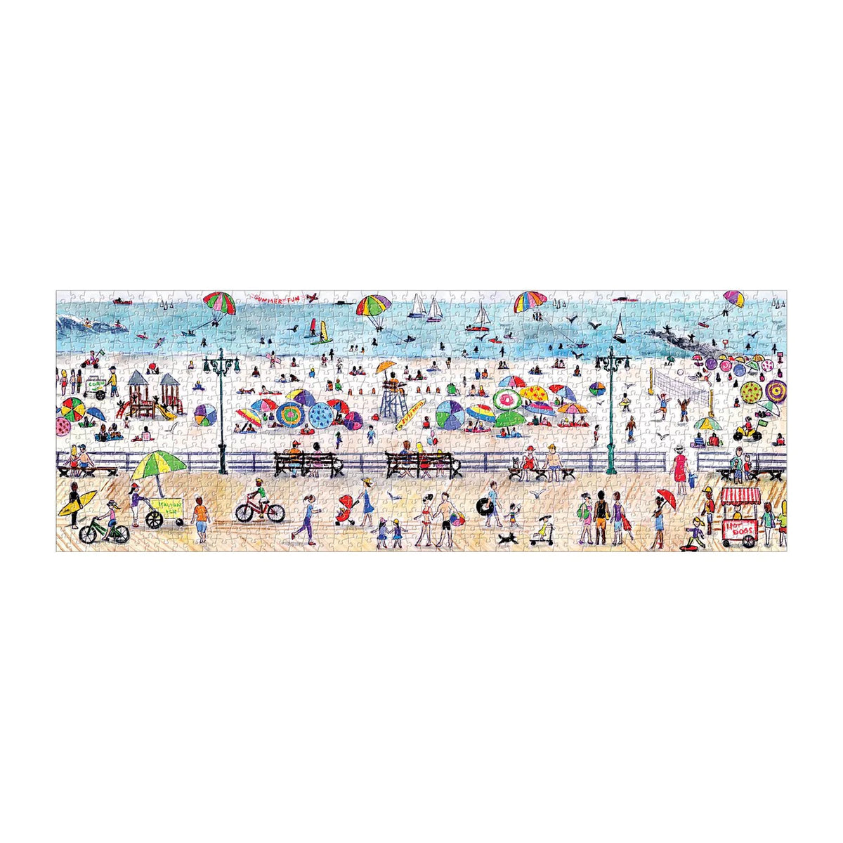 Summer Fun Panoramic Puzzle