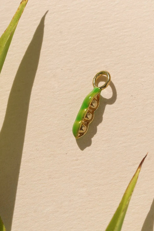 Pea Pod Charm | Mini