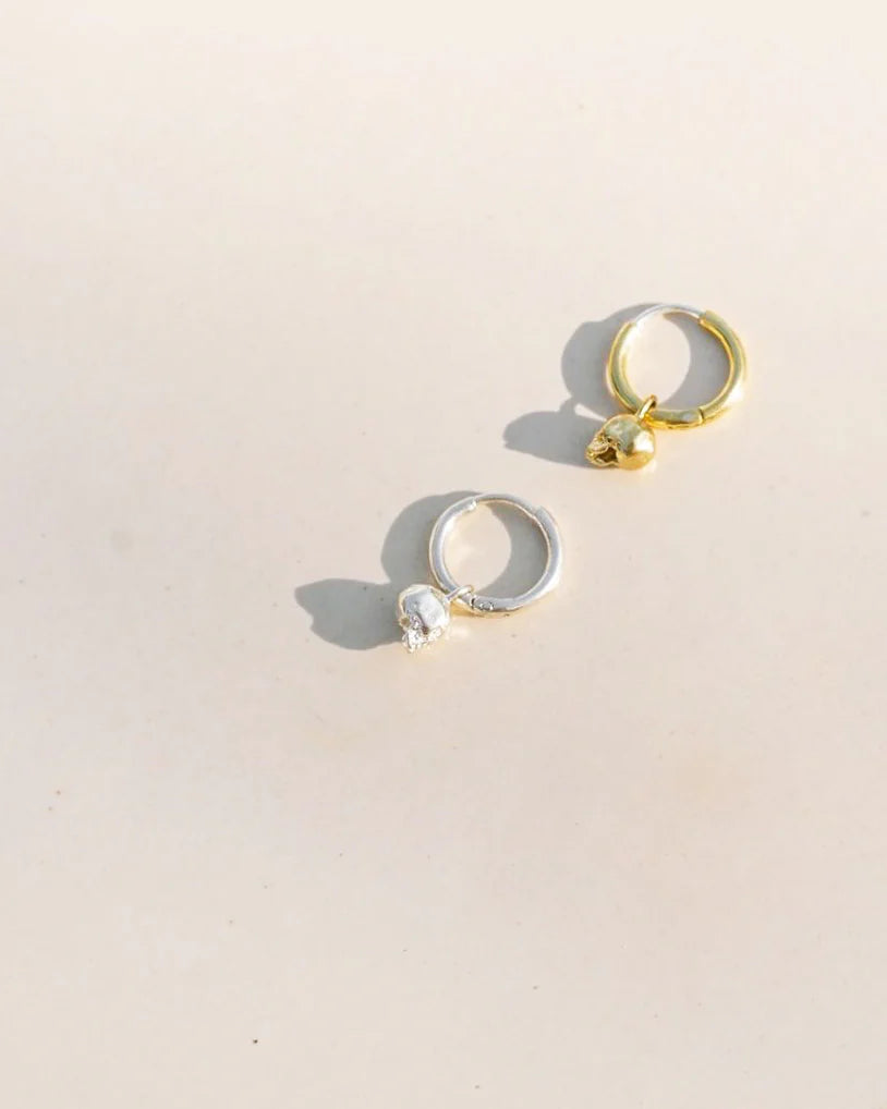 Skull Charm Brass | Mini