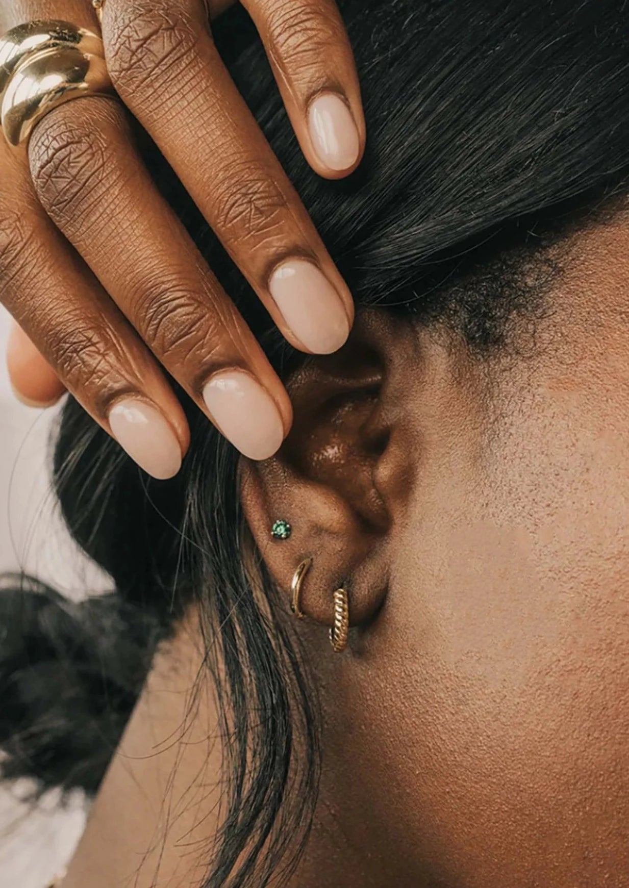 Clare Stacking Hoops | Gold