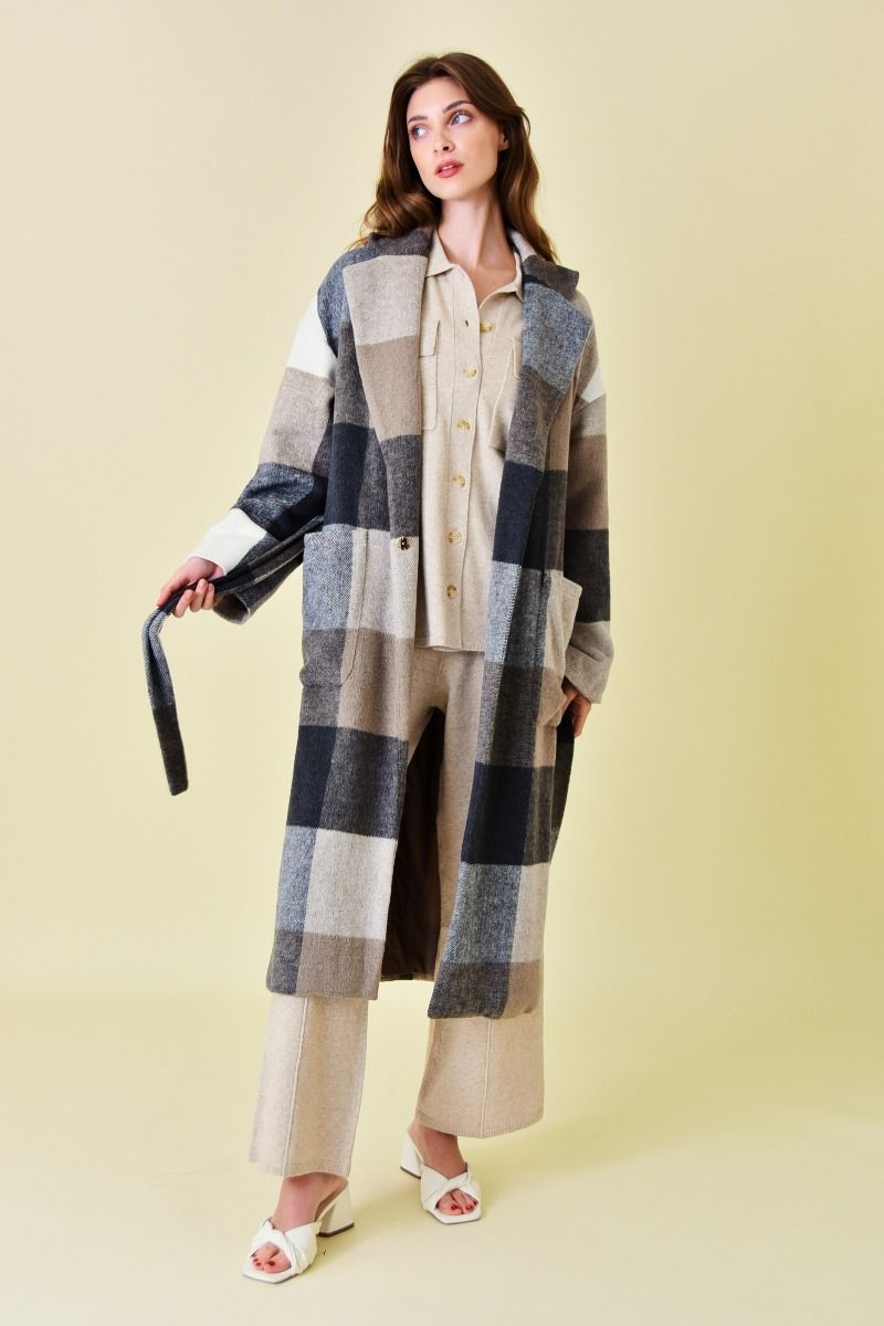 Neutral Girl Winter Coat