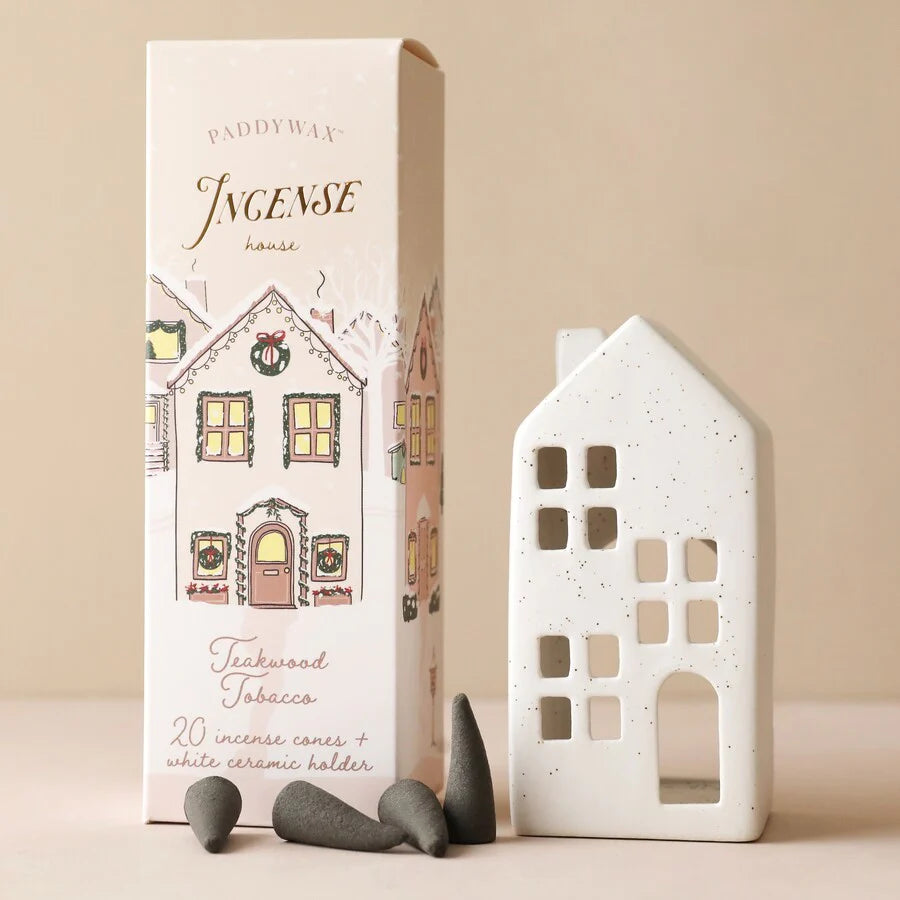 House Incense Burner | Teakwood Tobacco