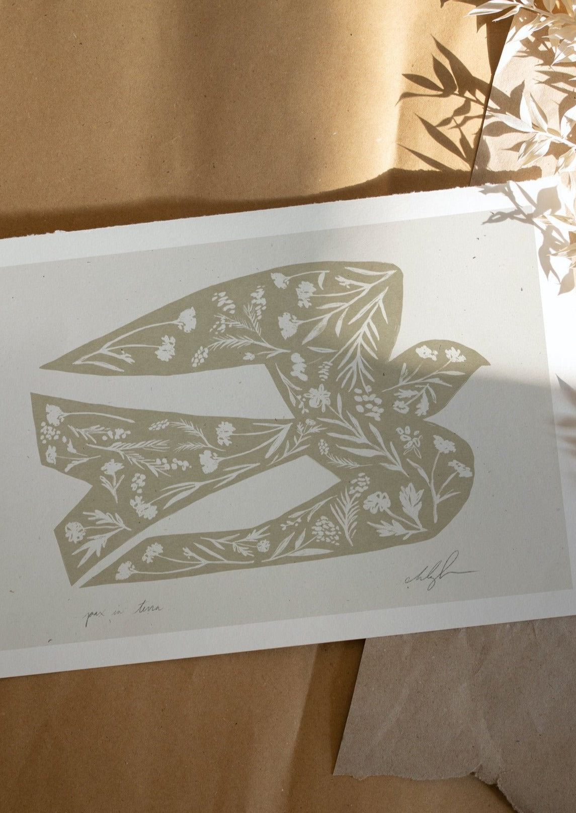 Pax In Terra Art Print