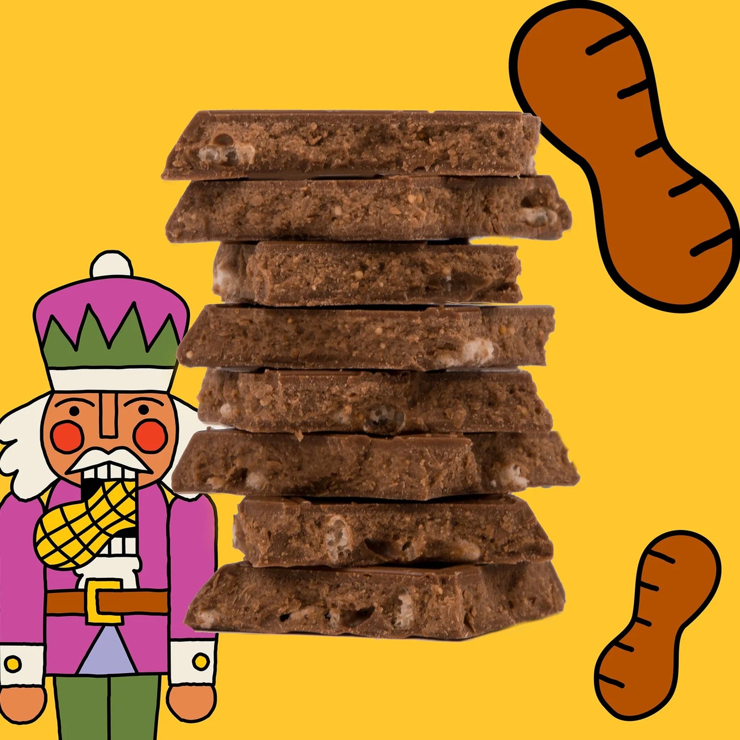 Peanut Buddy Crisp Truffle Bar