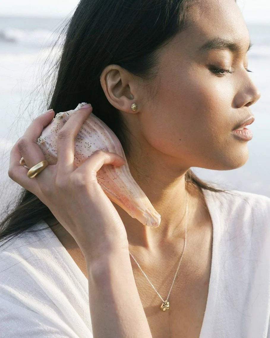 Scarab Necklace | Mixed Metals