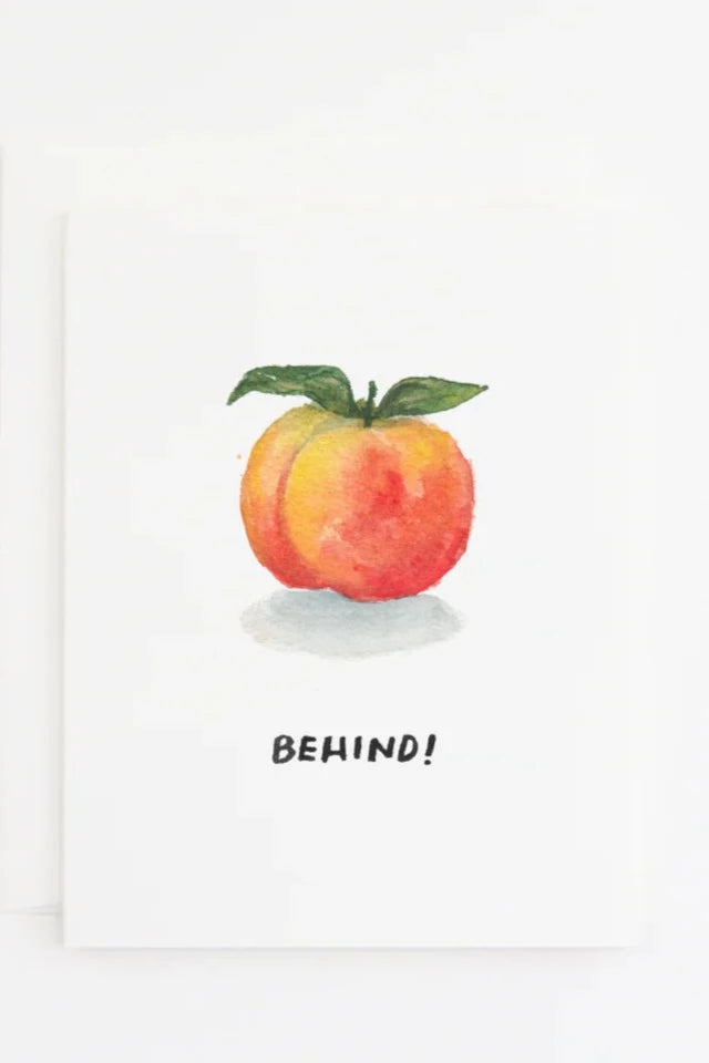 Behind! Card