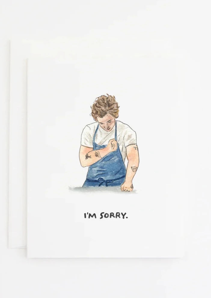 Carmy I'm Sorry Card