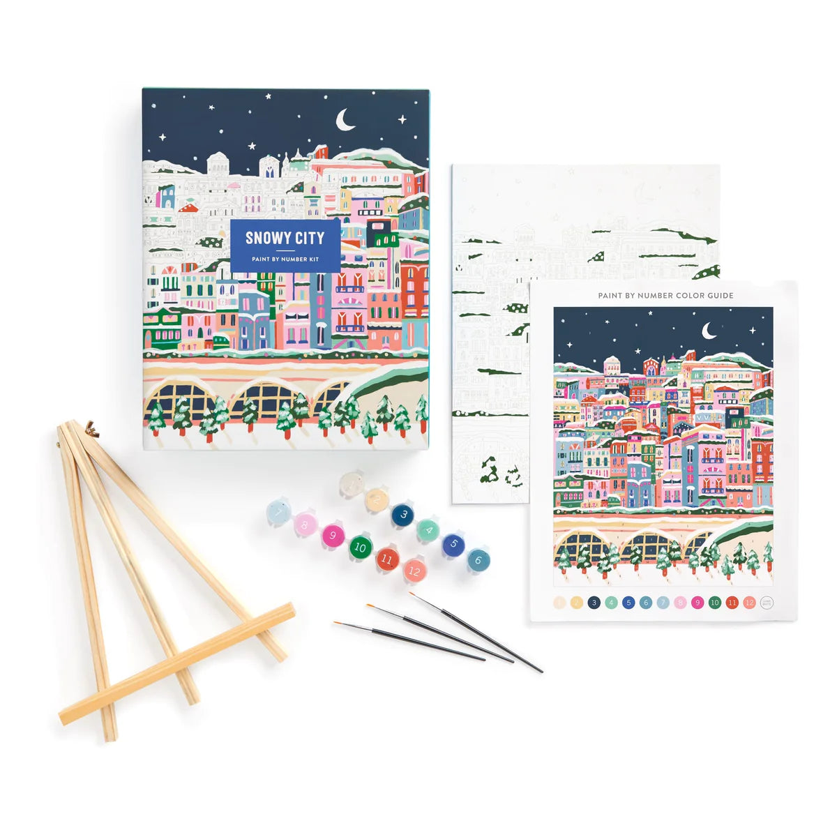 Paint By Numbers | Snowy City