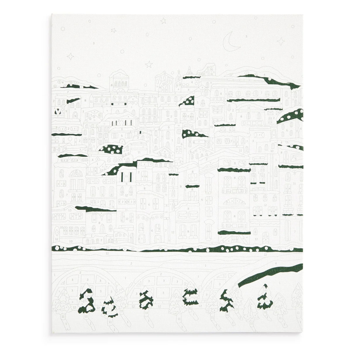 Paint By Numbers | Snowy City
