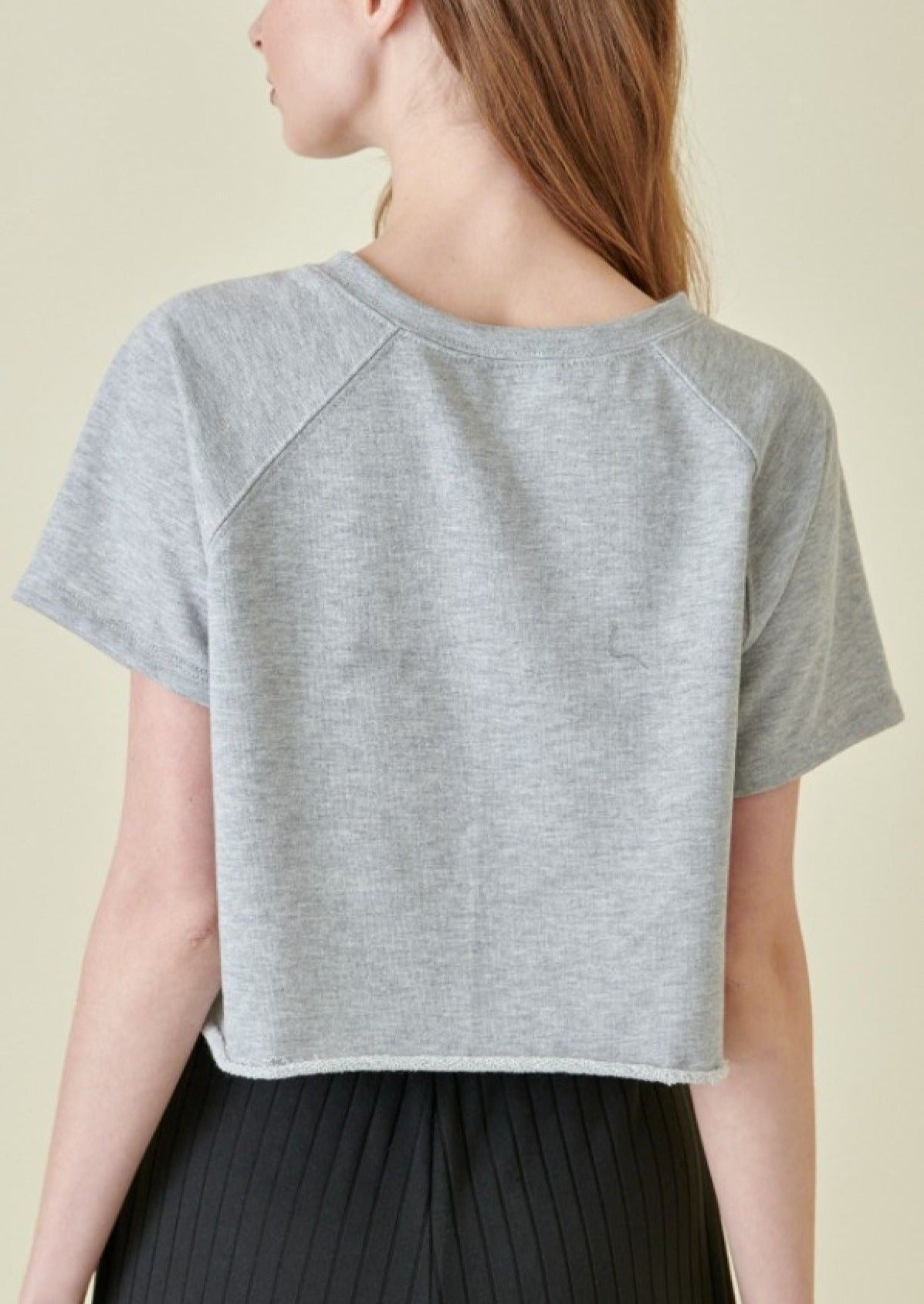 On My Way Top | Grey
