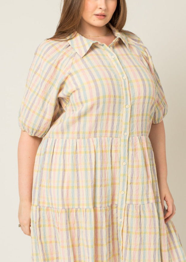 Spring Gingham Dress | Extended