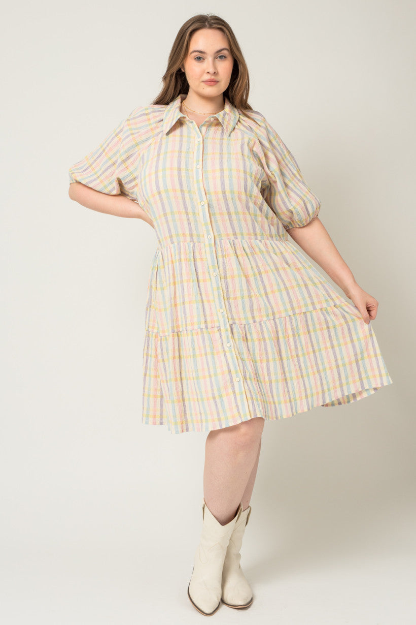 Spring Gingham Dress | Extended