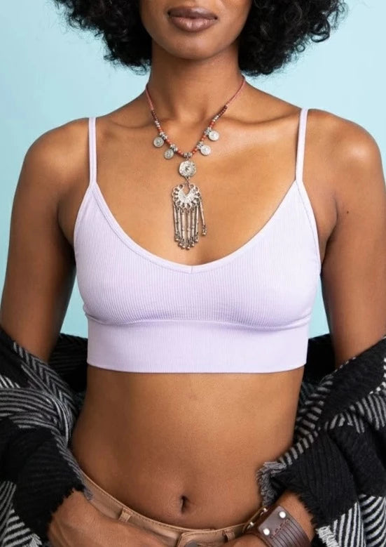 Low Back Bralette | Lilac