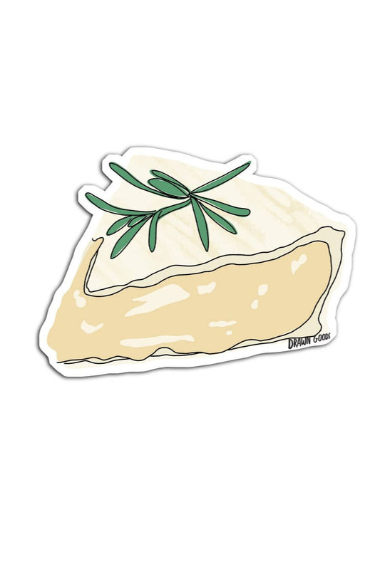 Brie Cheese Sticker