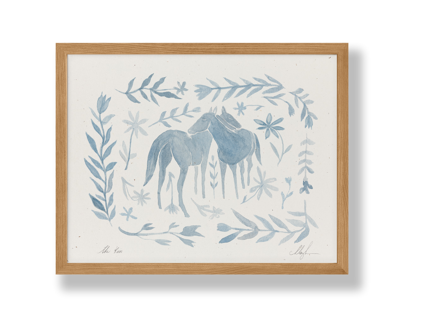 The Kiss Art Print | 8.5 x 11