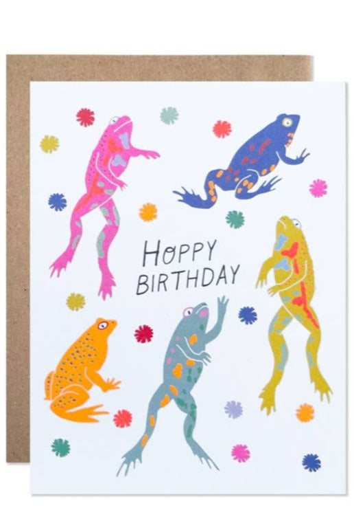 Hoppy Birthday Card
