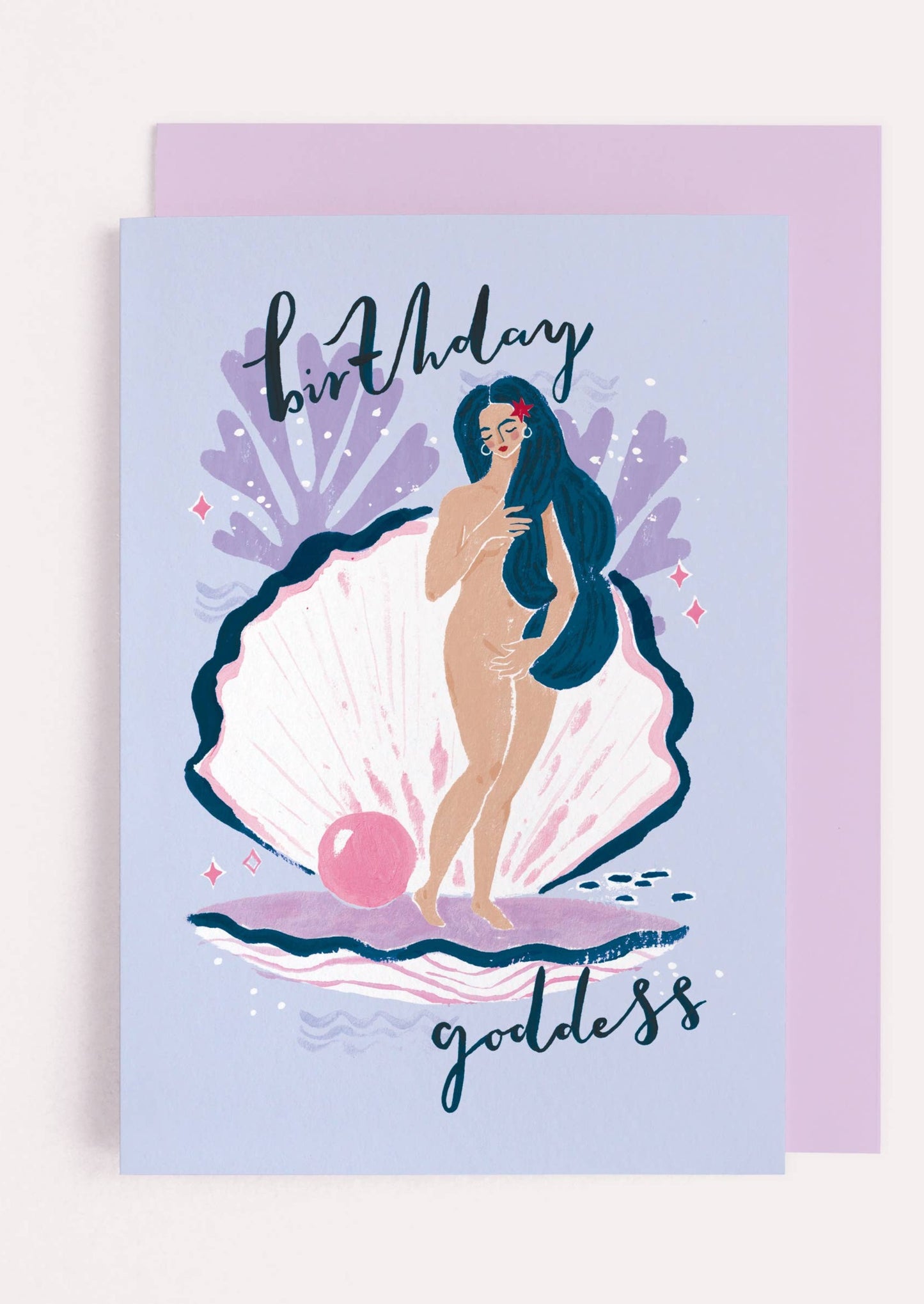 Birthday Goddess Venus Card