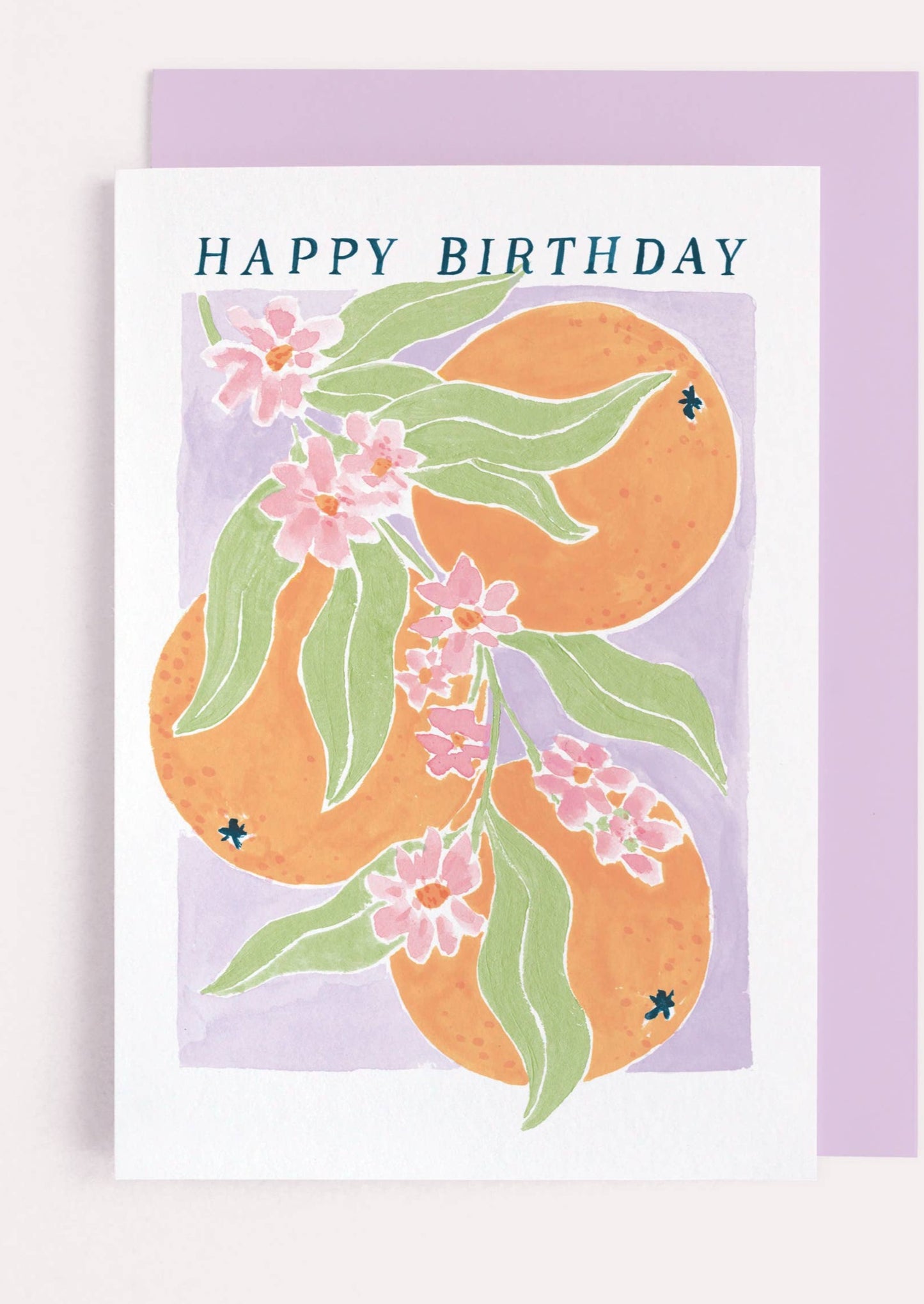 Oranges Birthday Card