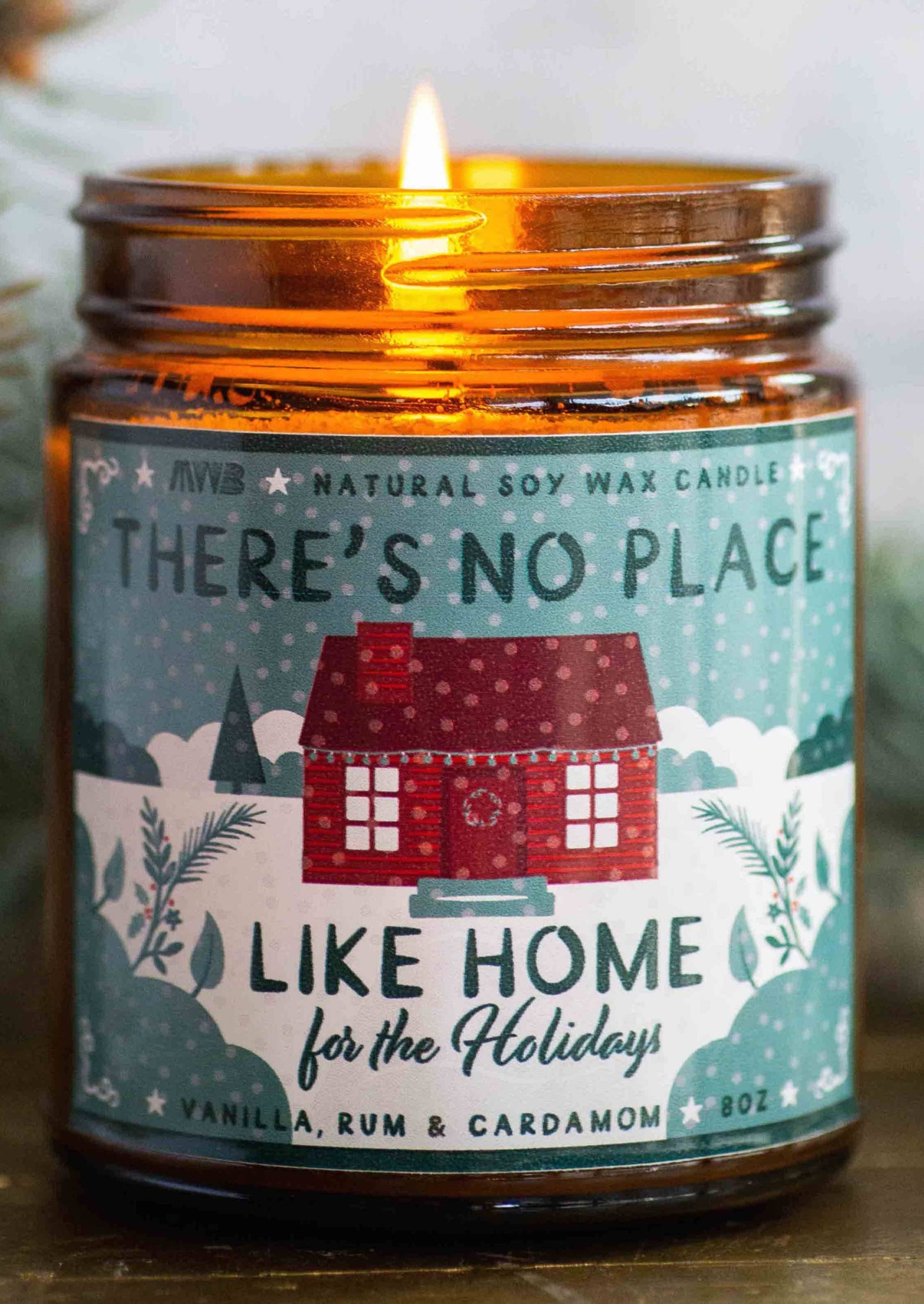 There's No Place Like Home for the Holidays Candle