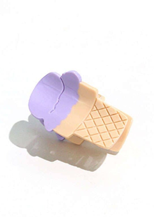 Mini Ice Cream Hair Clip