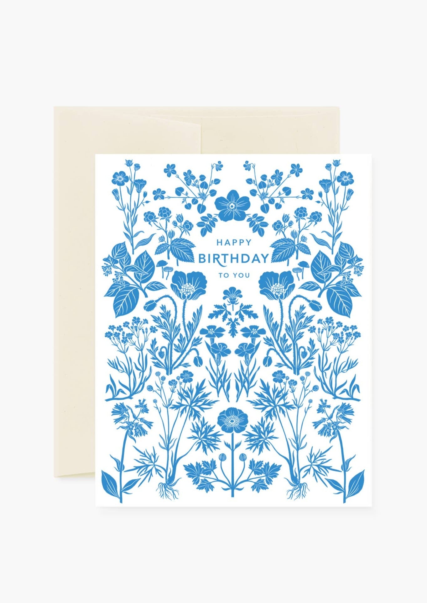Botanical Birthday Card