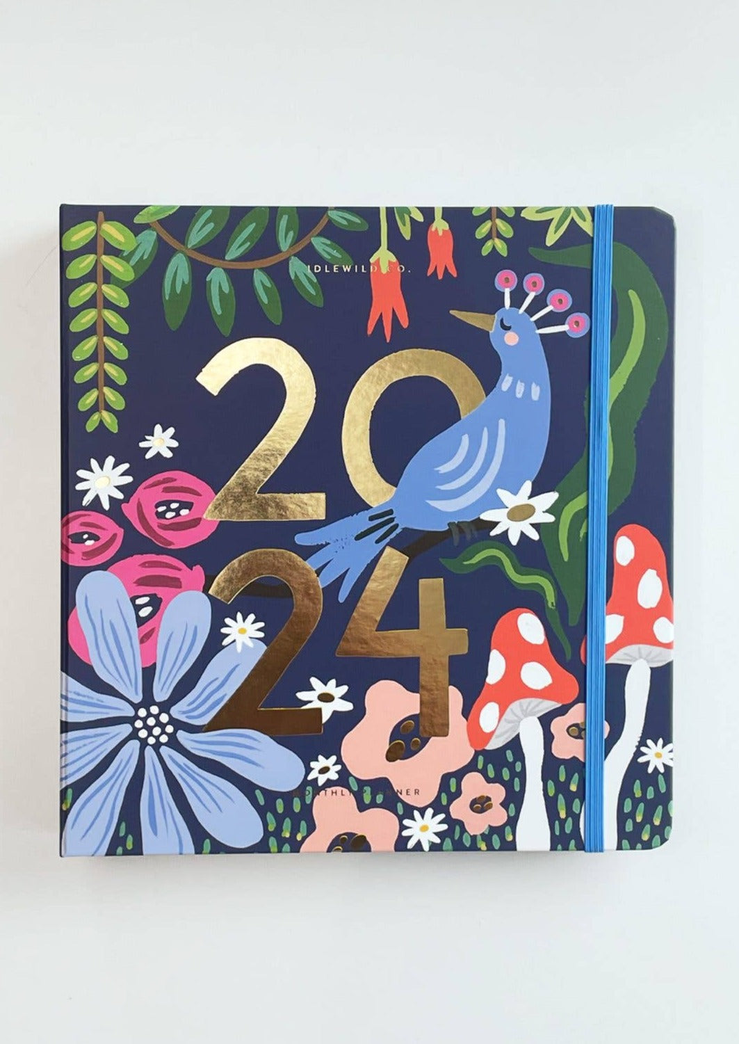 Blue Bird 2024 Hidden Spiral Planner