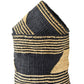 Black and Gold Sisal Baskets