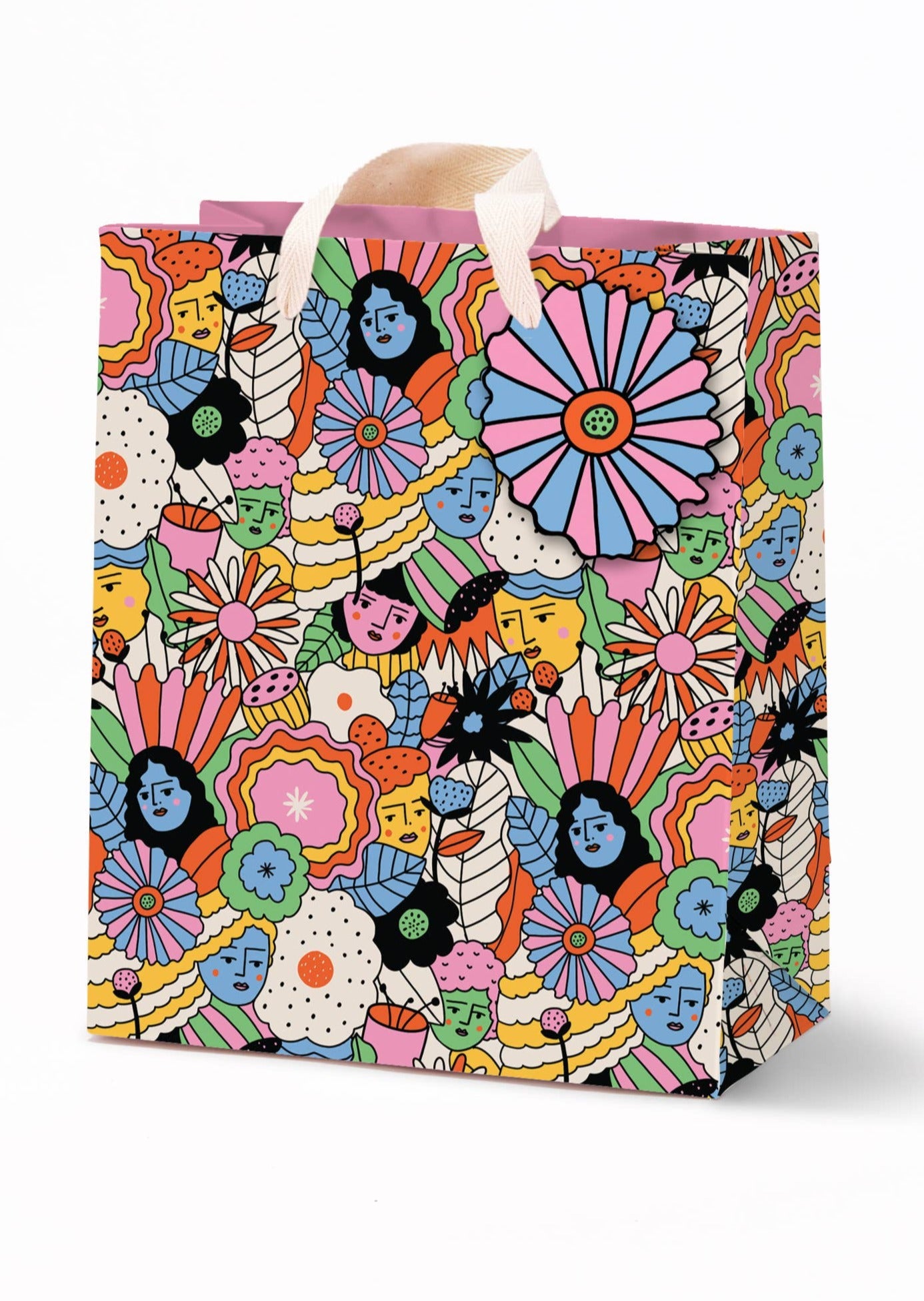 Mellow Petals Medium Gift Bag