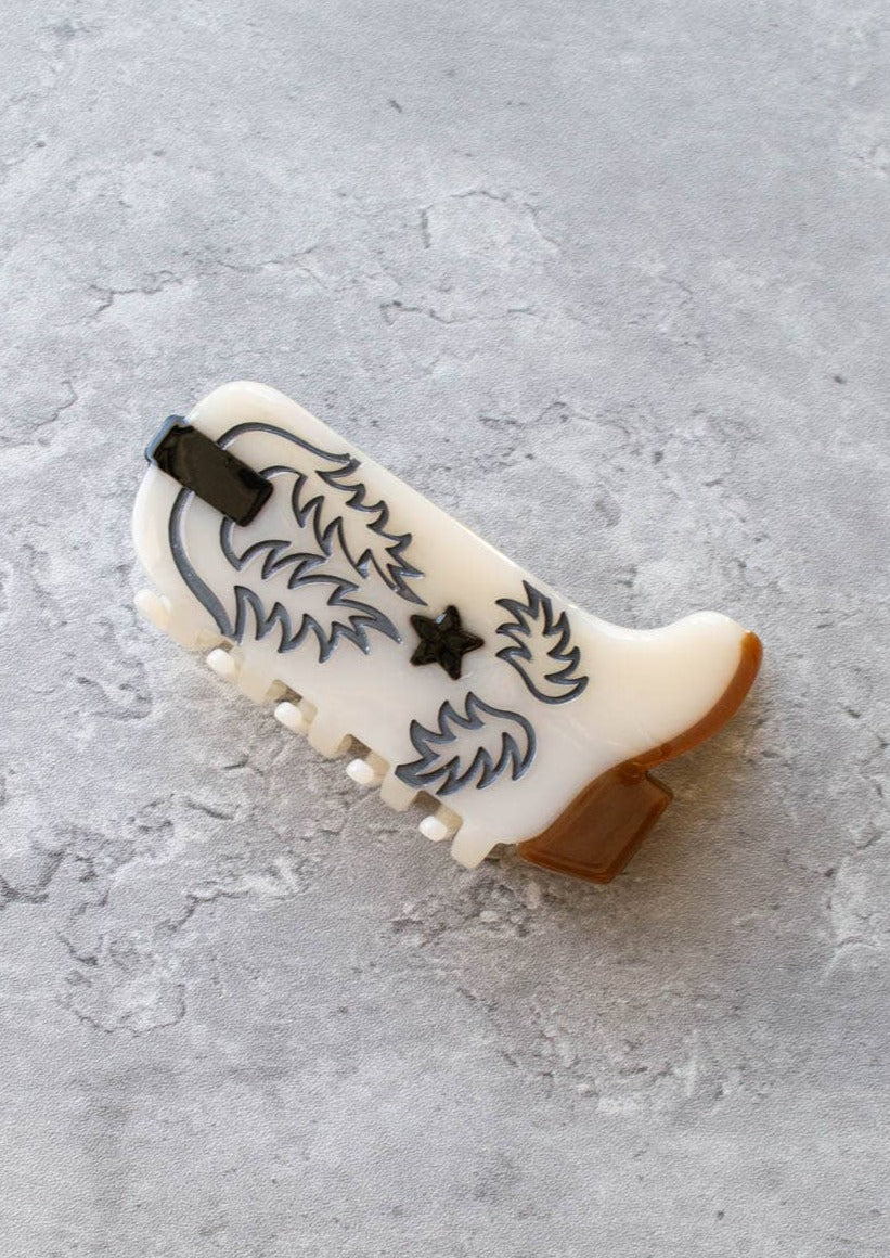 Coastal Cowgirl Hair Clip | Ivory