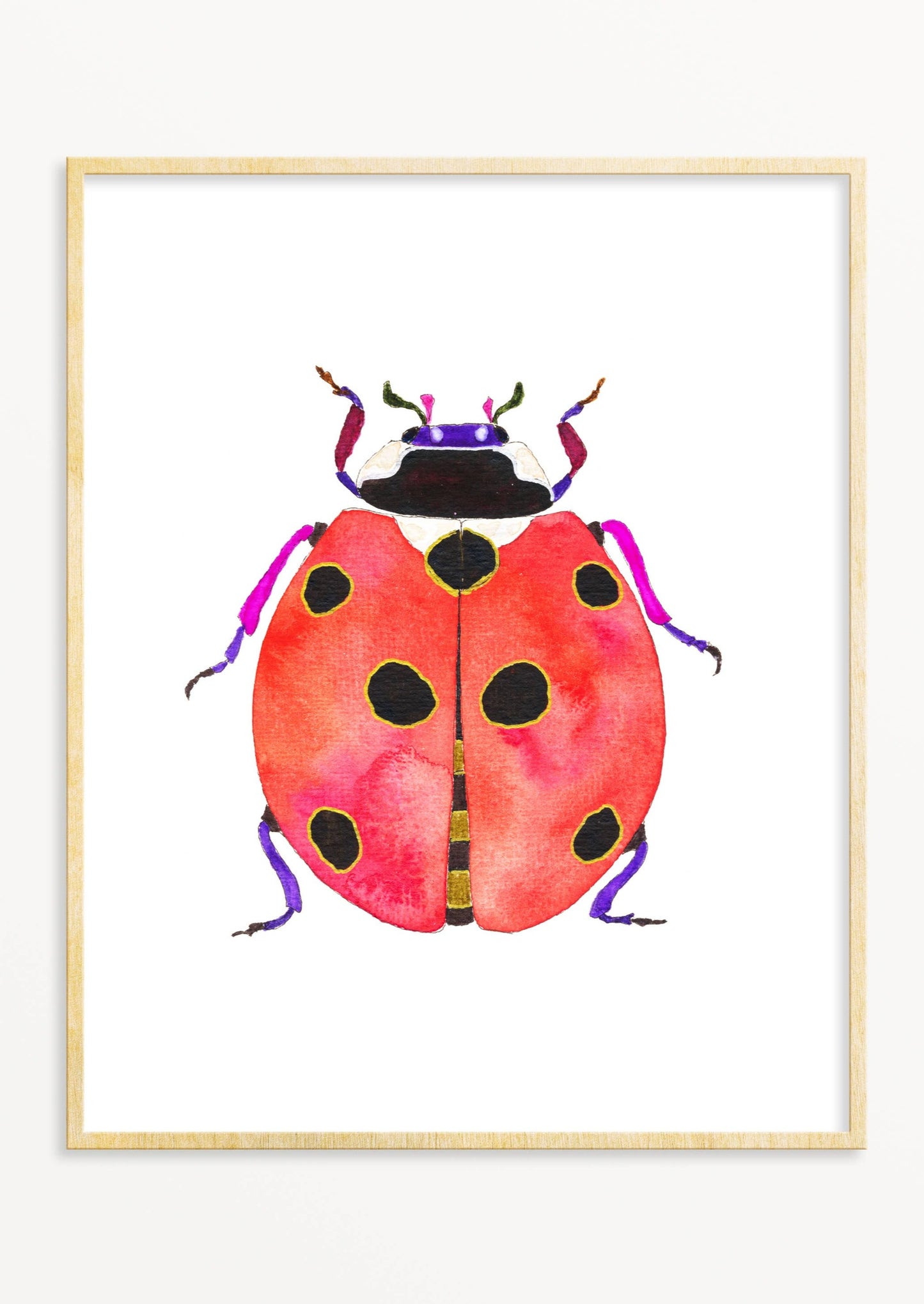 Ladybug Art Print