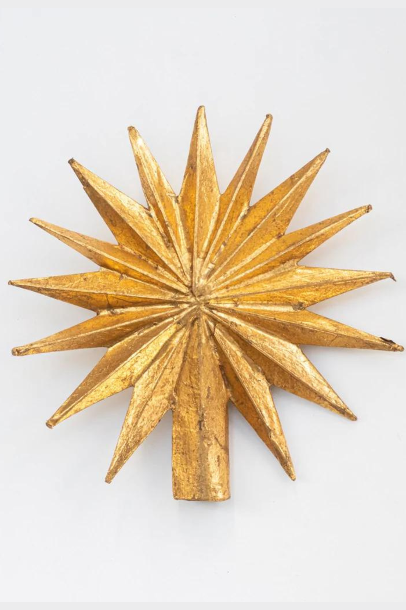 Gold Starburst Tree Topper