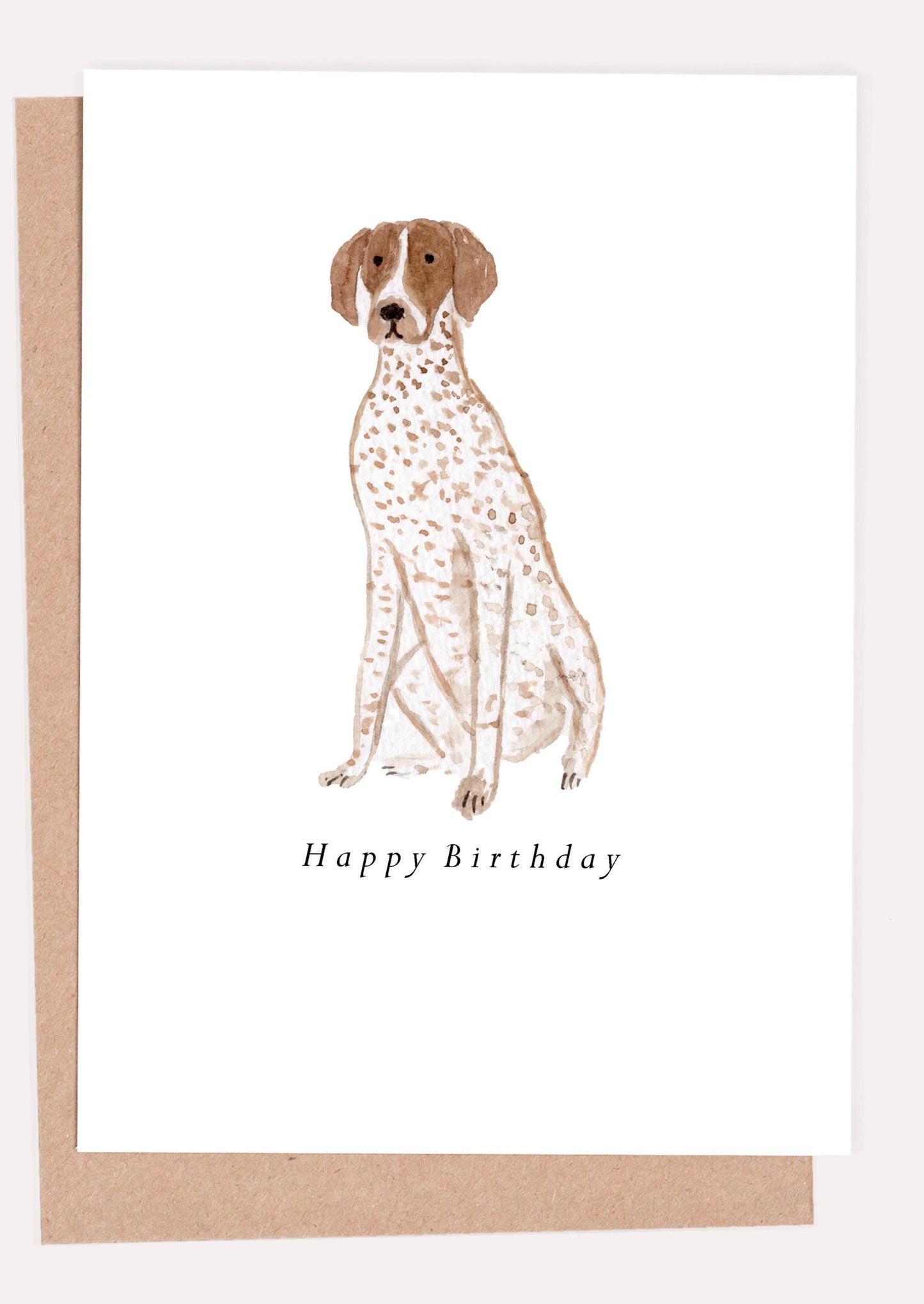 German Shorthaired Pointer Birthday Card
