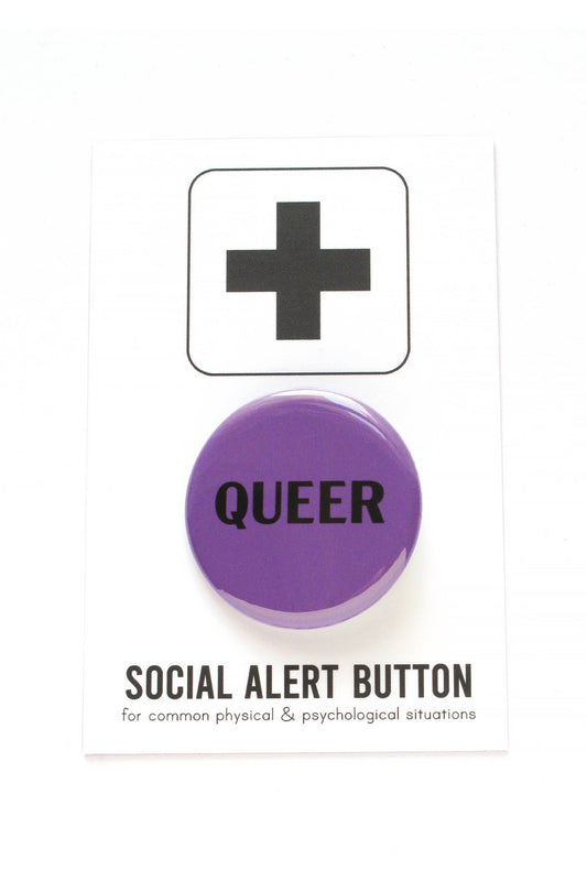 Queer Pinback Button