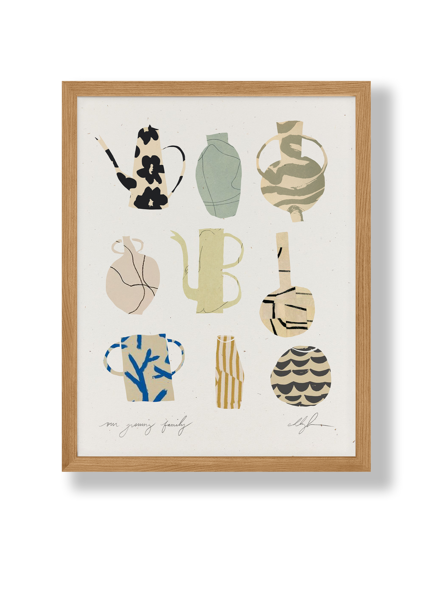 My Growing Family Art Print