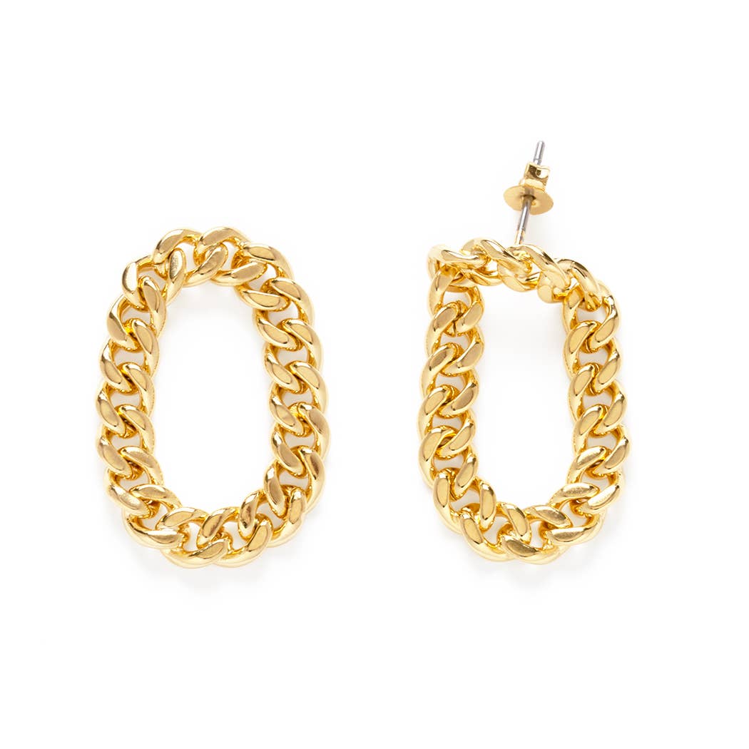 Cuban Link Earrings