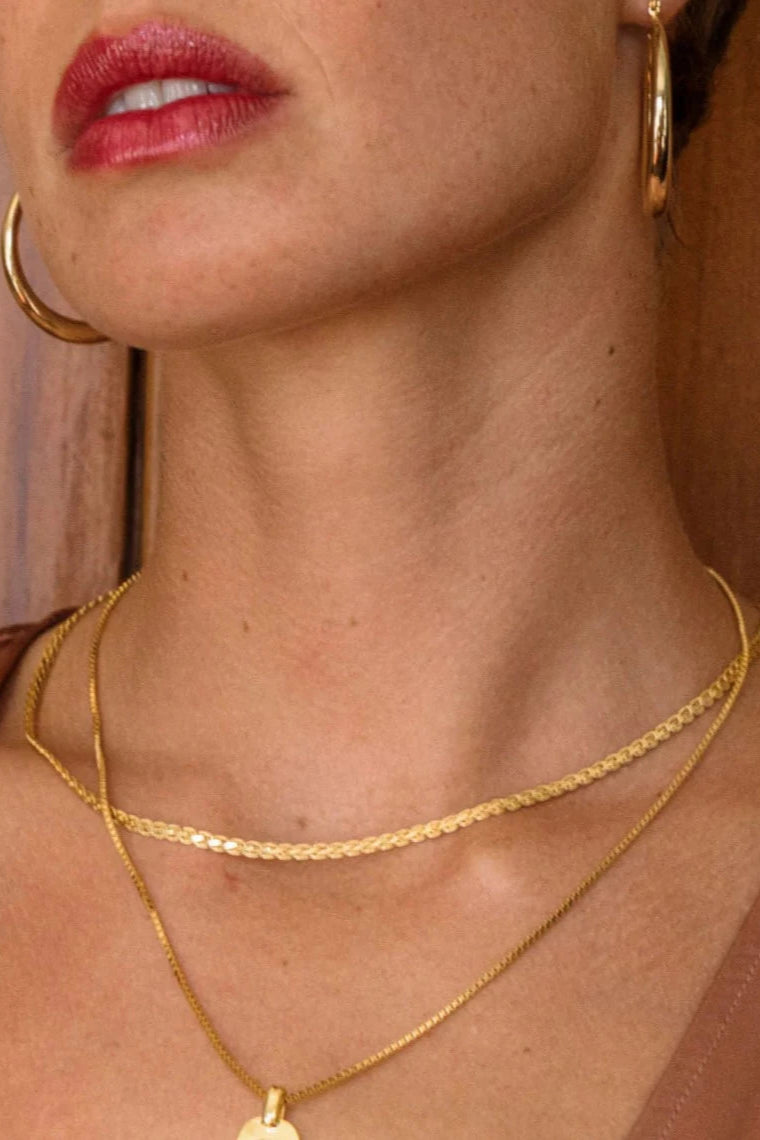 Serpentine Chain Necklace