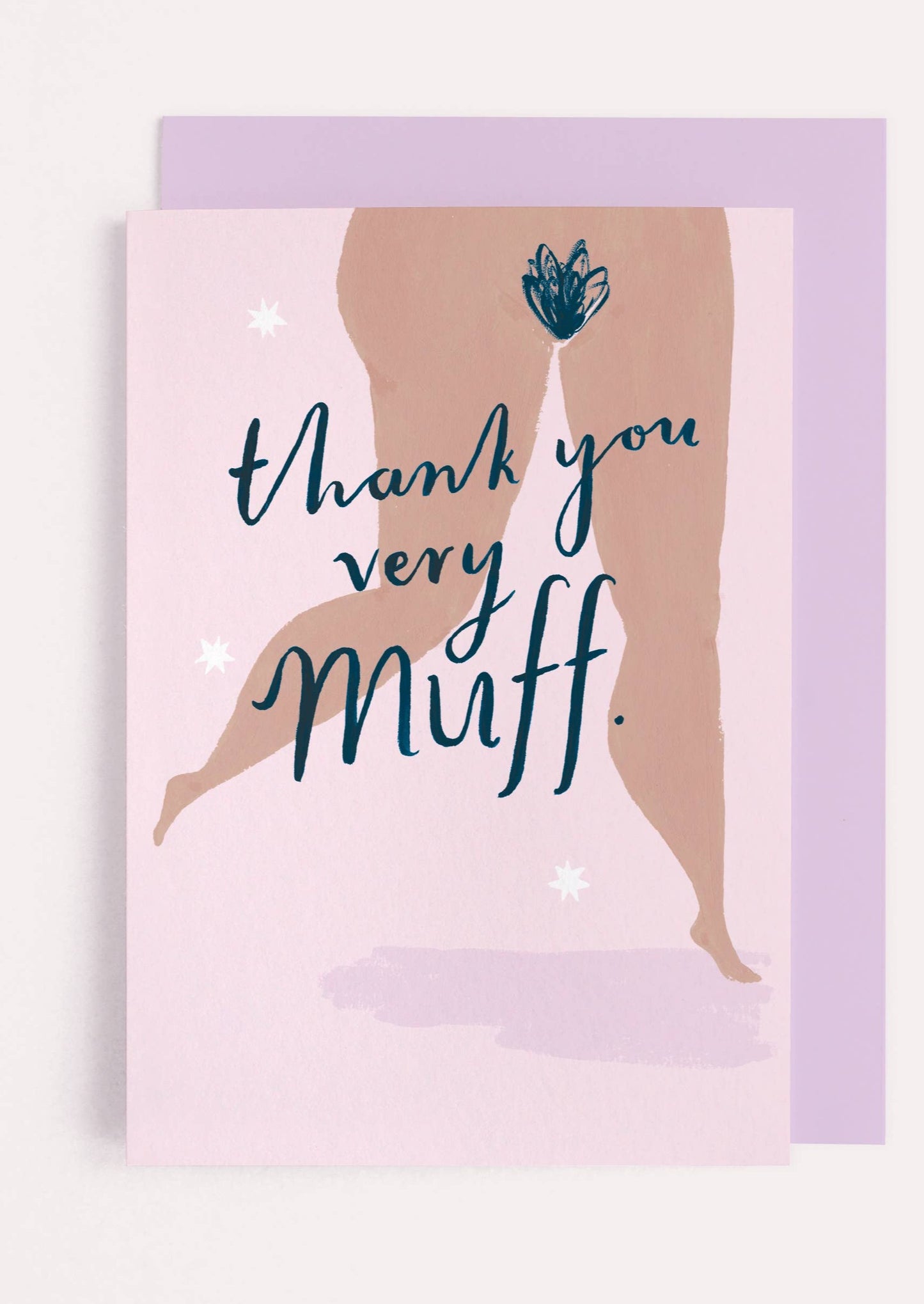 Thank You Very Muff Card