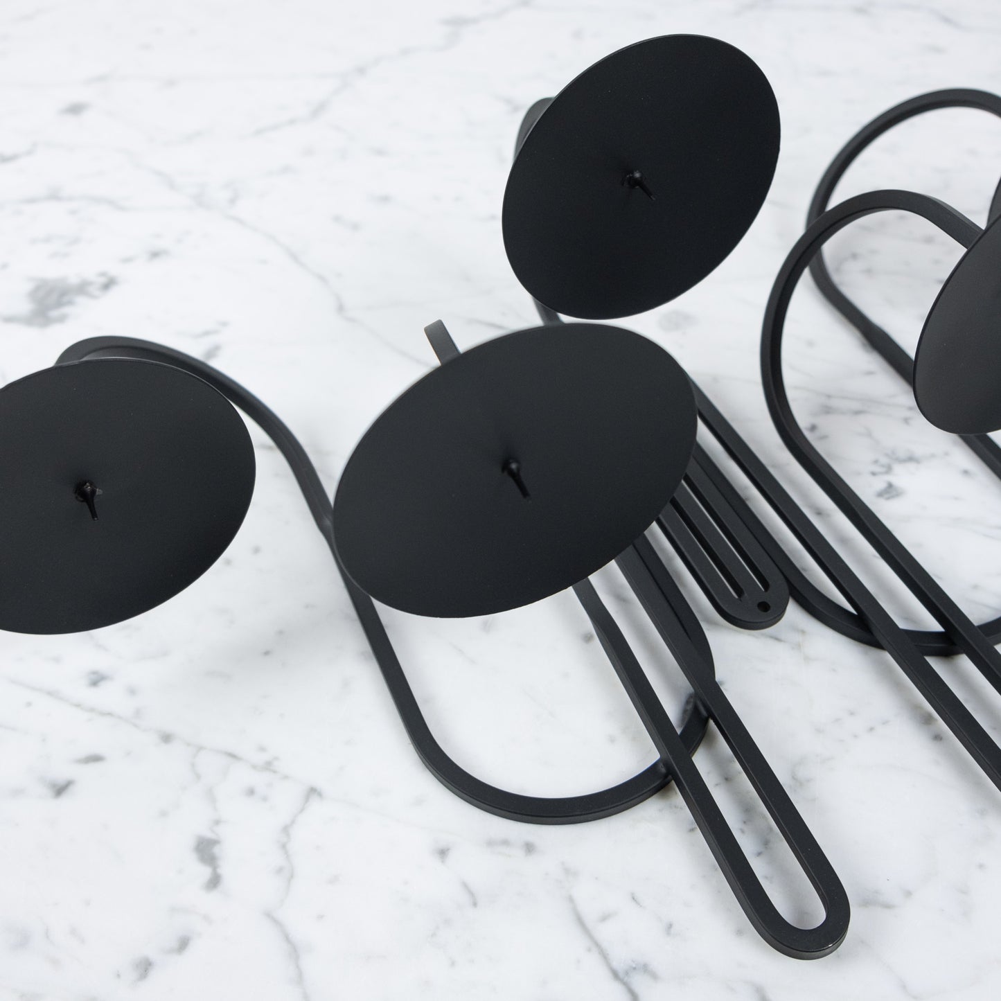 Five Arm Iron Candle Sconce