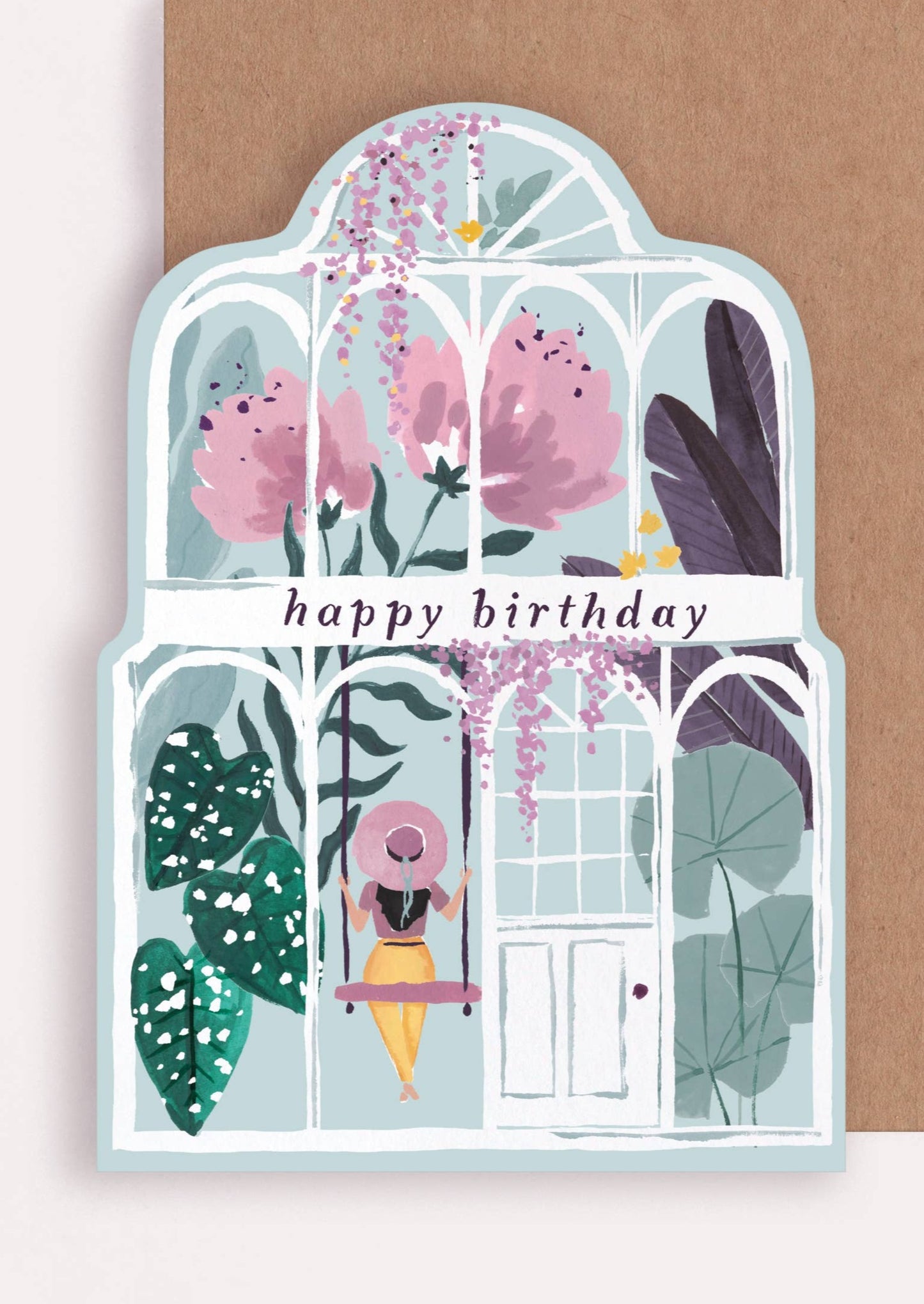 Greenhouse Birthday Card