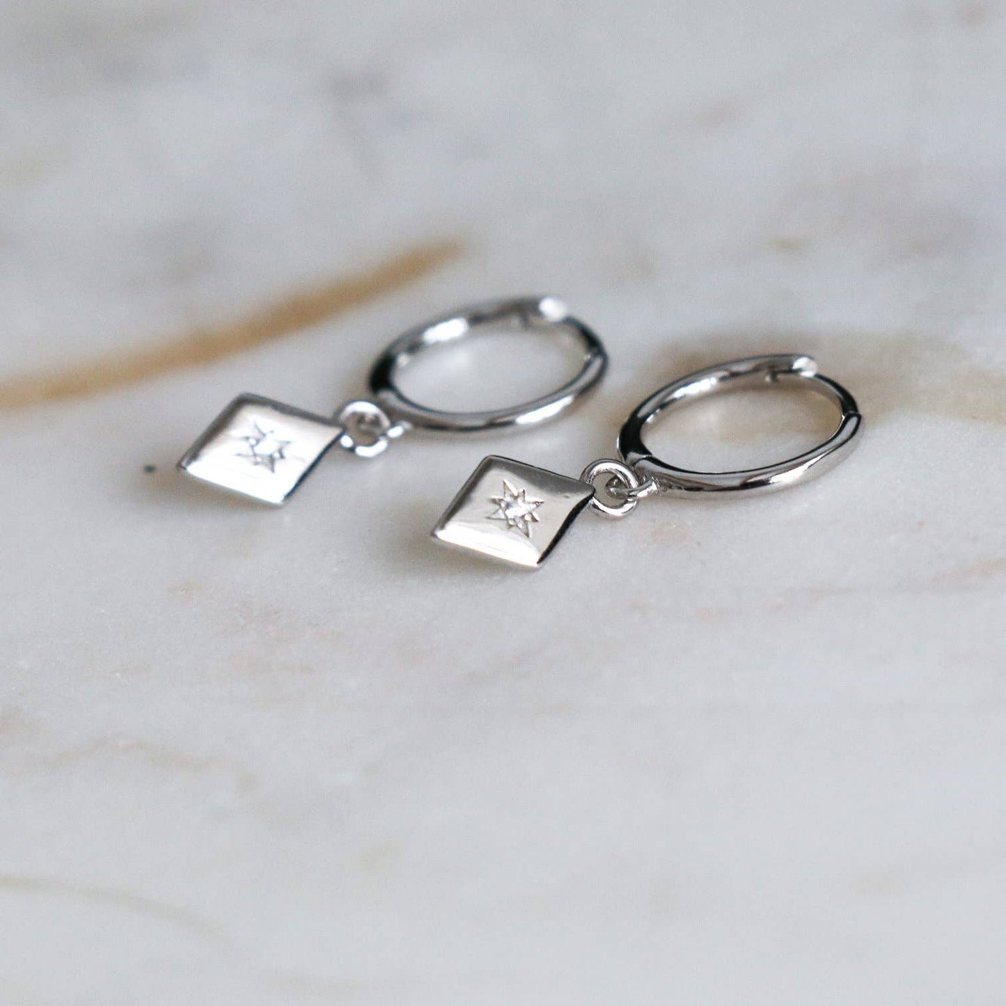 Loza Earrings | Silver