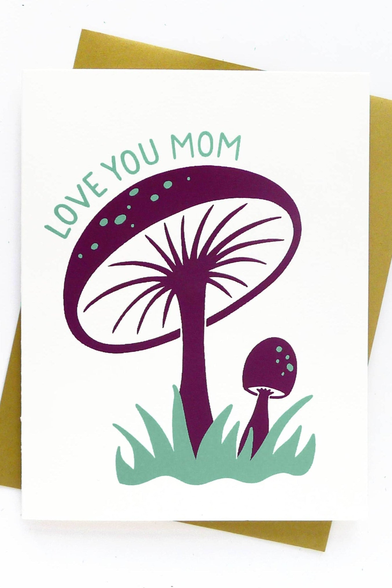 Mom Mushroom Card