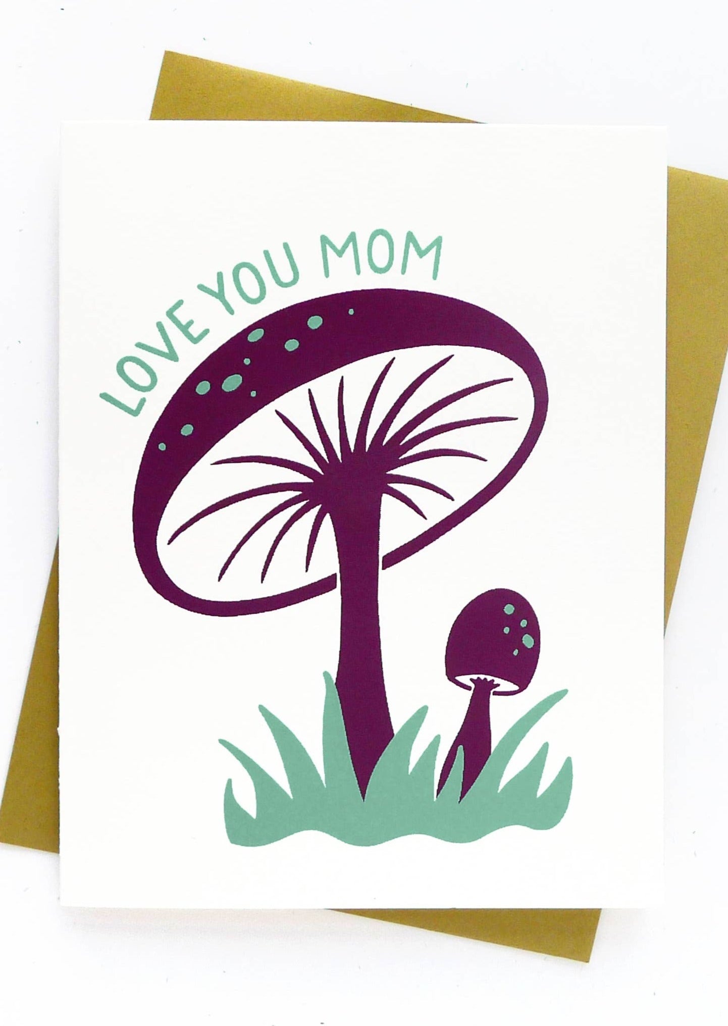 Mom Mushroom Card