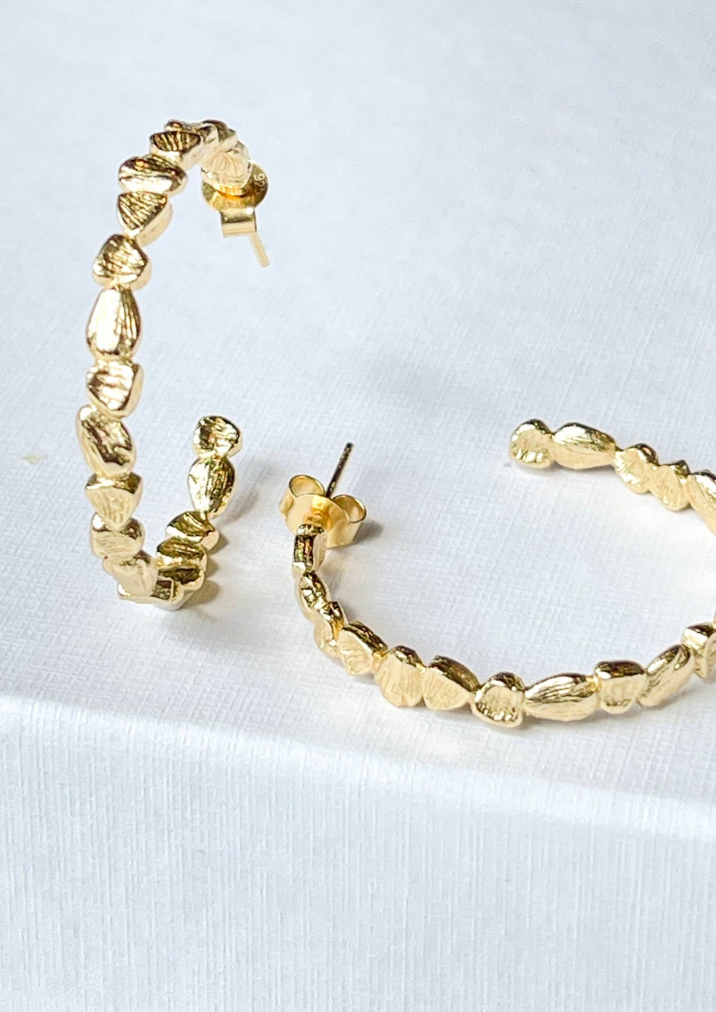 Mary Hoop Earrings