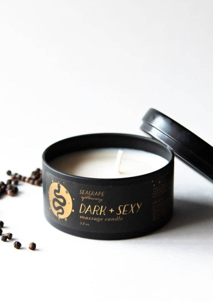 Dark & Sexy Massage Candle