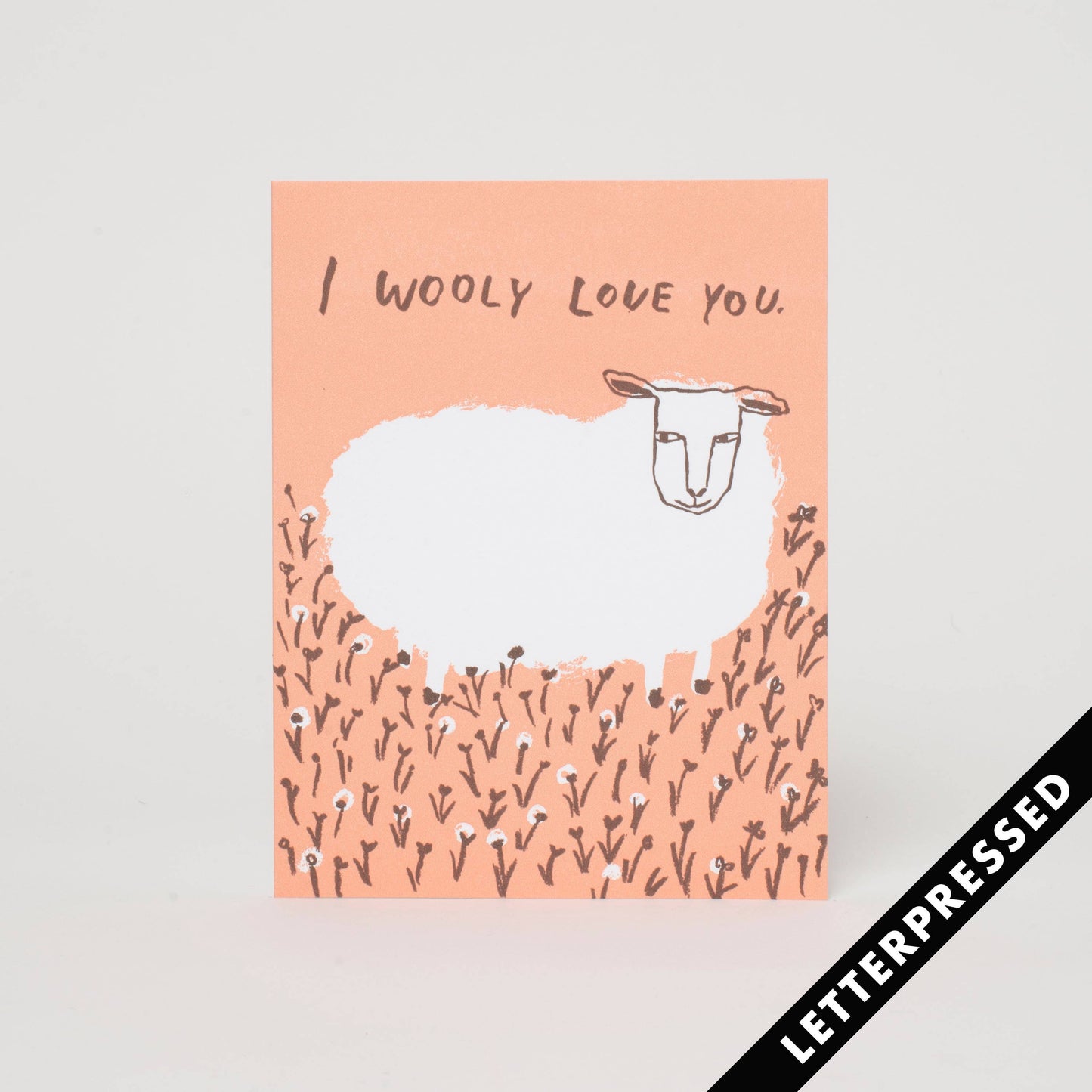 Wooly Love You Sheep Card