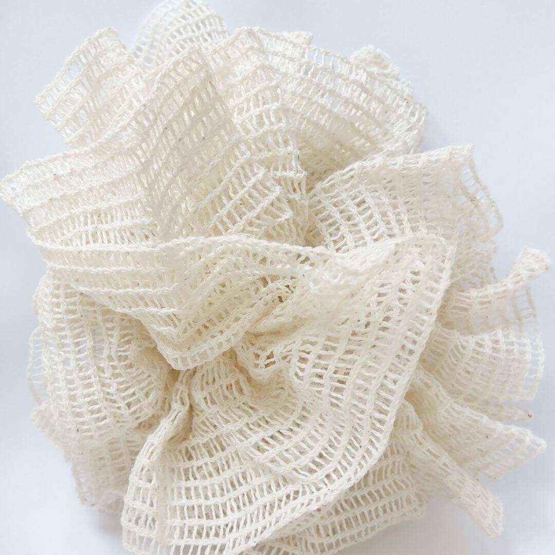 Natural Ramie Shower Pouf