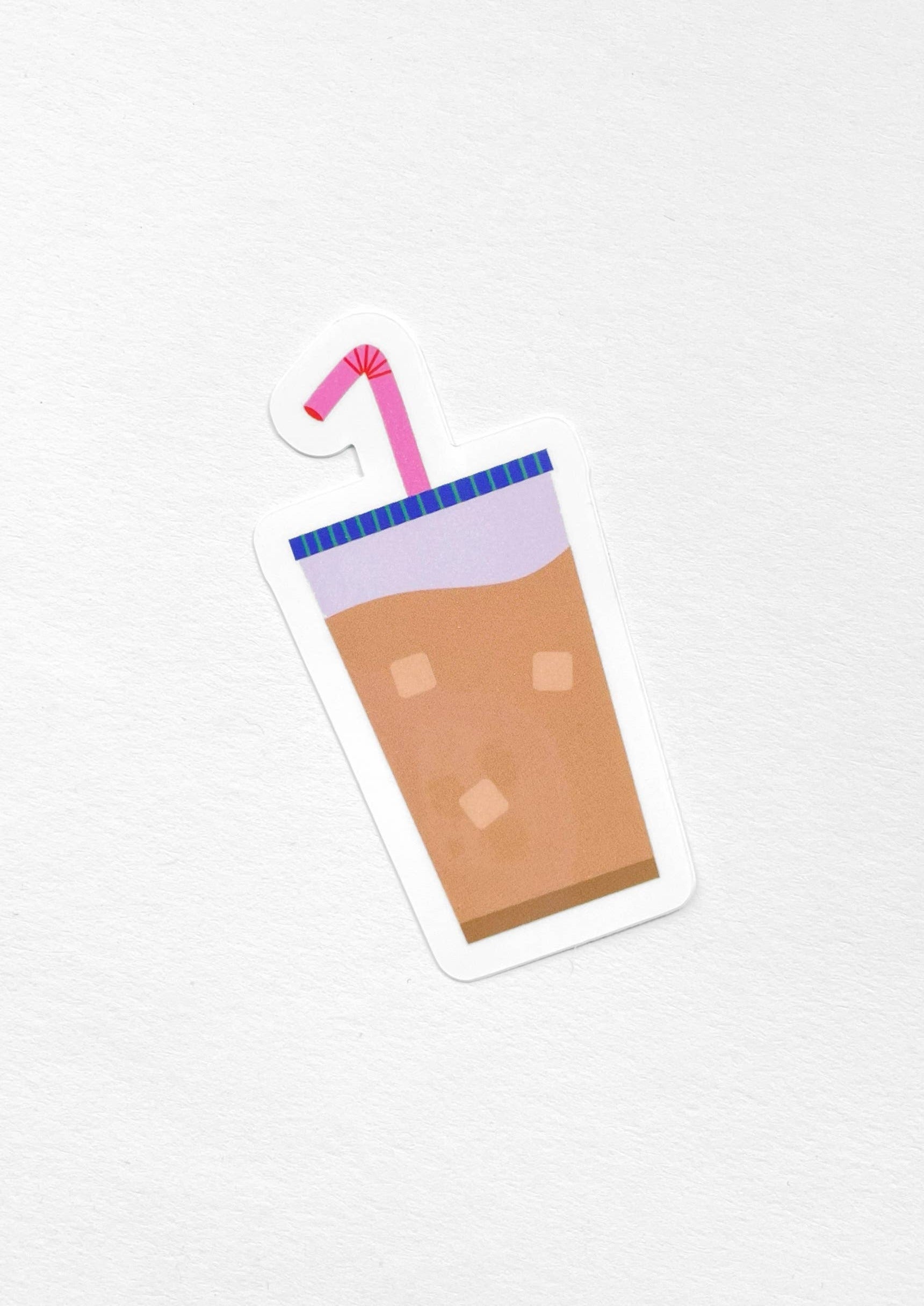 The Iced Coffee Sticker