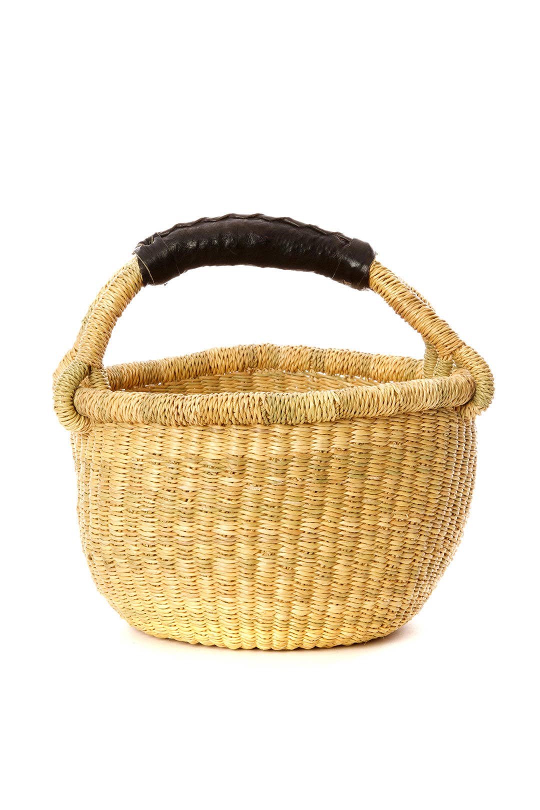 Natural Mini Ghanaian Bolga Basket