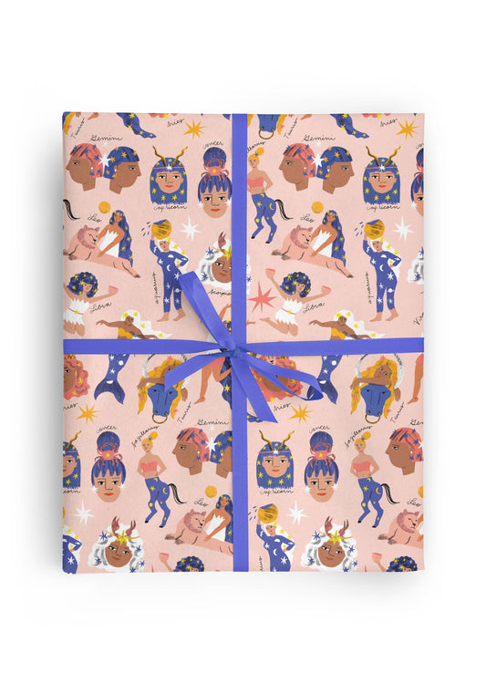 Astro Femmes Rolled Gift Wrap