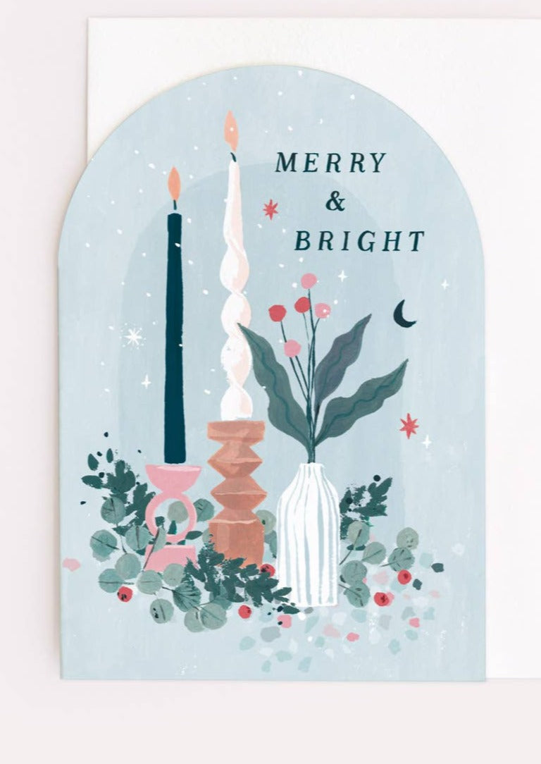 Candles Christmas Cards